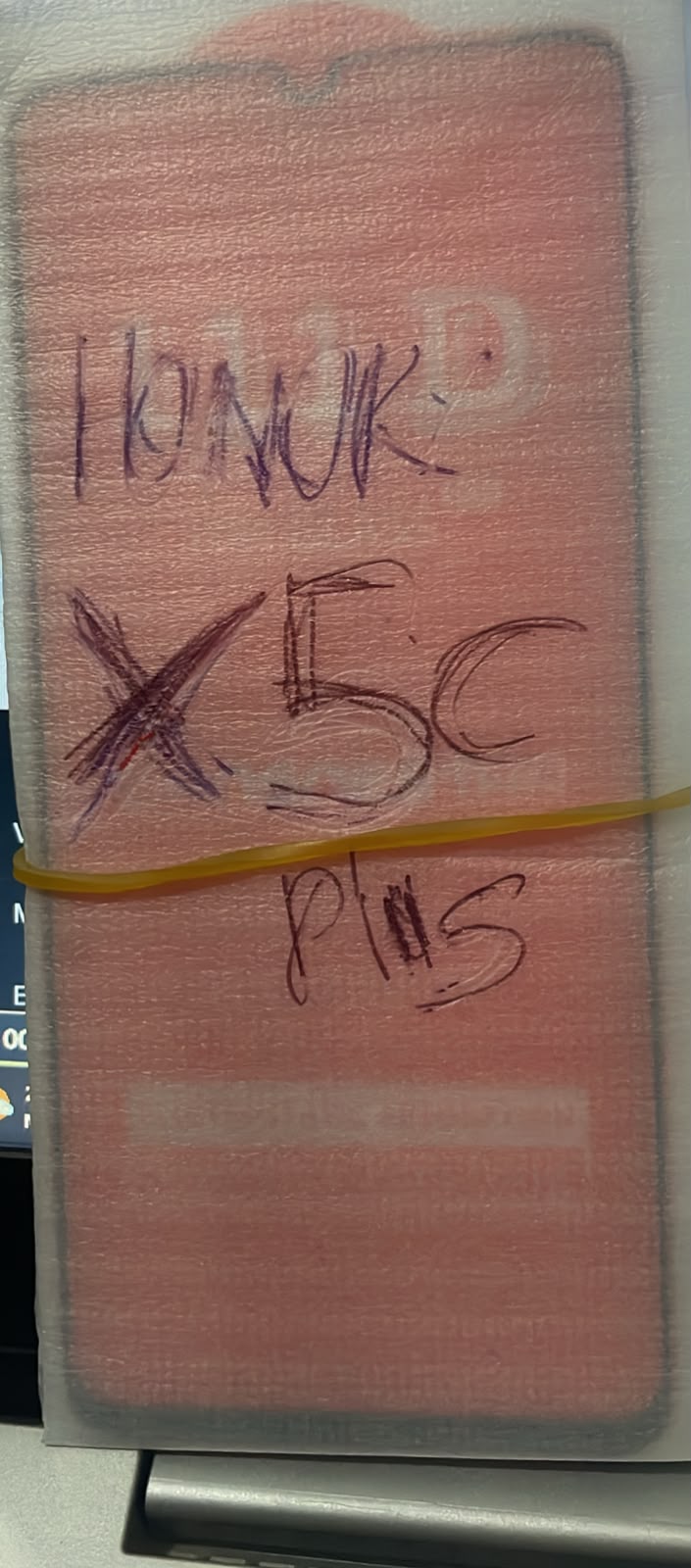 Protector De Vidrio Honor X5 Plus
