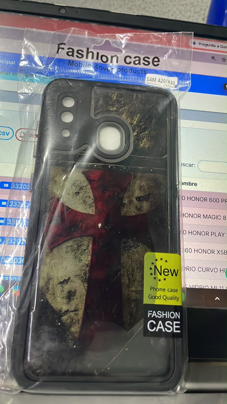 CARCASA YELY SANSUNG A20 MUJER