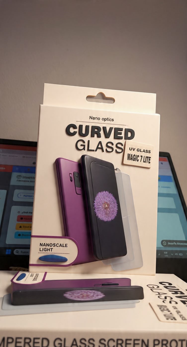 Vidrio Curvo Con Uv Honor Magic 7 Lite