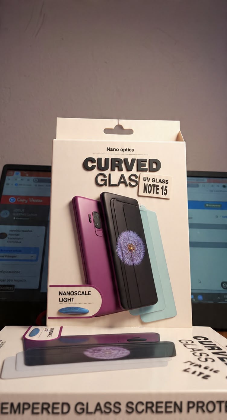Vidrio Curvo Con Uv Redmi Note 15 Y 15+